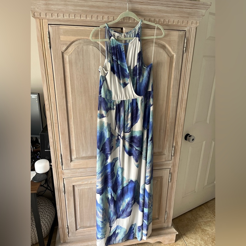 London Times Size 16 Floral Maxi Dress